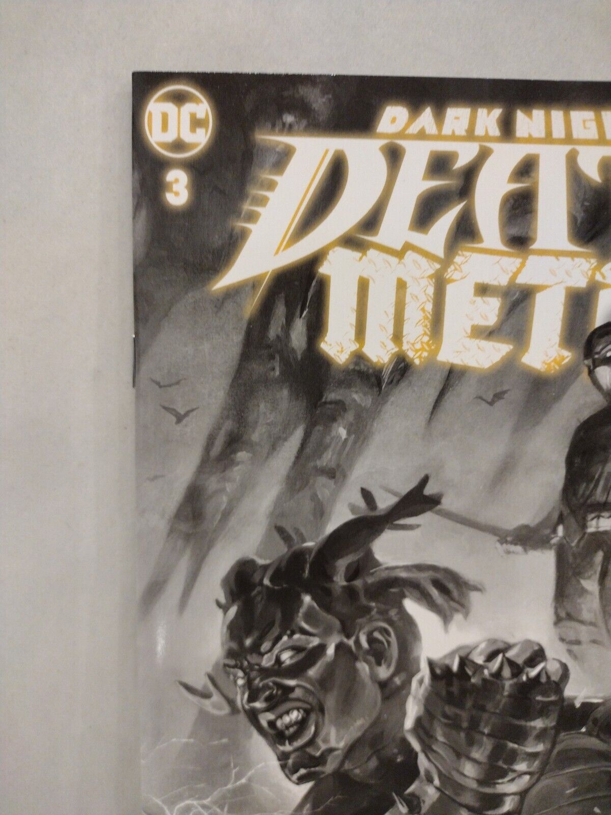 Dark Knights: Death Metal #3 NM Soundtrack Spec Ed 2nd Print w/ Vinyl Record DC