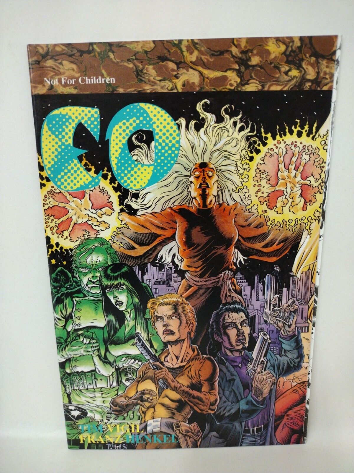 EO (1992) Complete REBEL STUDIOS Horror Comic Set 1 2 Tim Vigil Gatefold Cvrs NM