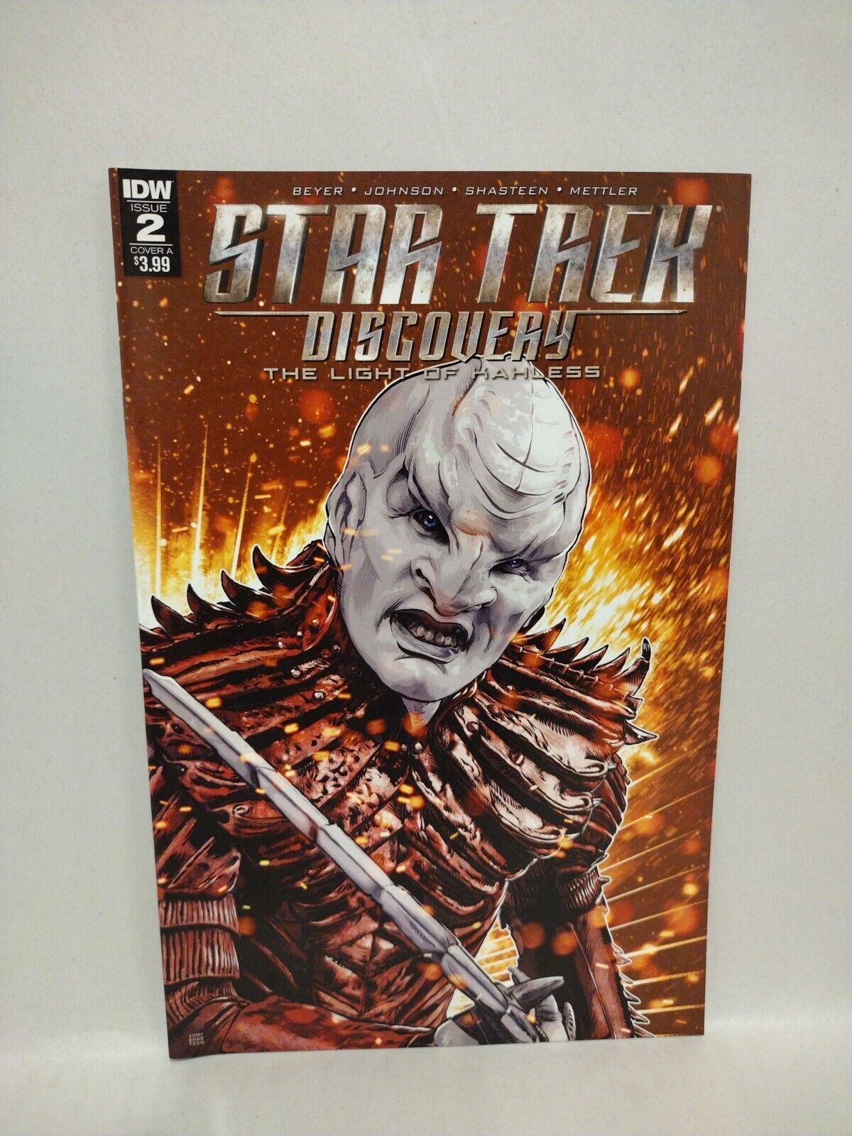 Star Trek Discovery Light Of Kahless (2017) Complete IDW Comic Lot Set #1 2 3 4