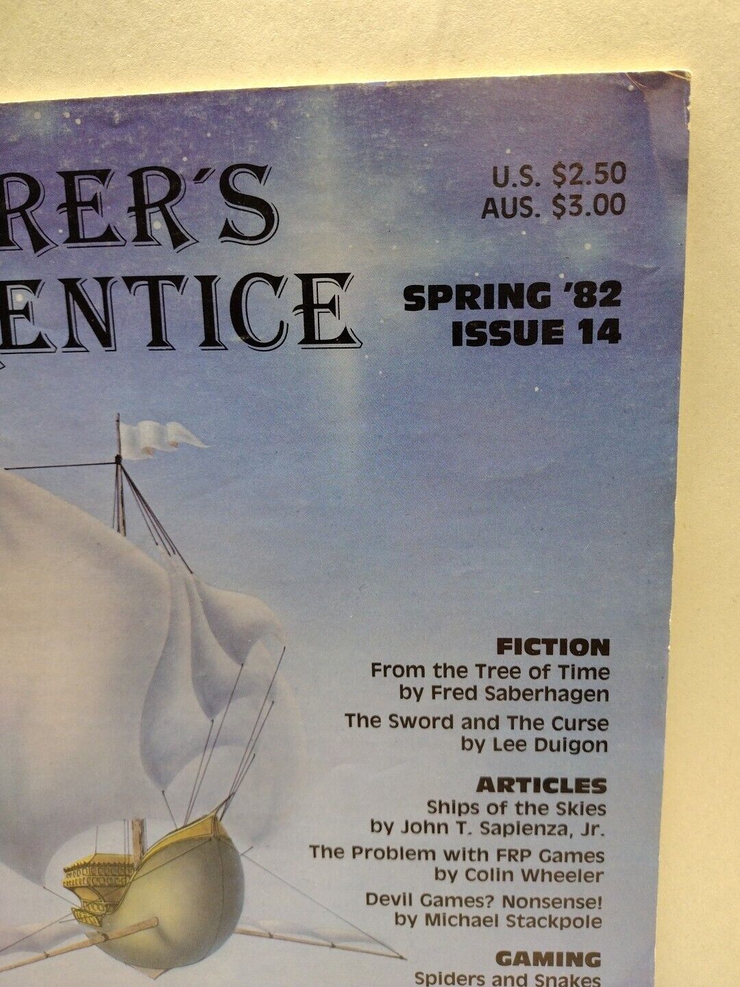 Sorcerer's Apprentice Magazine #14 (1982) Flying Buffalo RPG