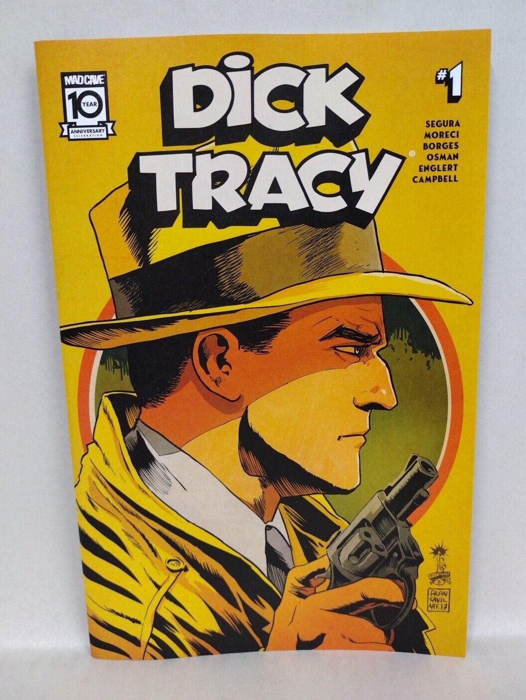 Dick Tracy #1 (2024) Mad Cave Comic 1:10 Francesco Francavilla Variant Cover NM