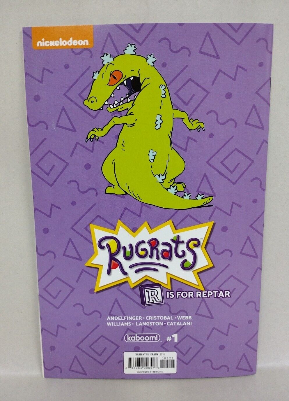 RUGRATS R is for REPTAR #1 (2018) Boom Comic Matt Frank Kaiju Variant NM