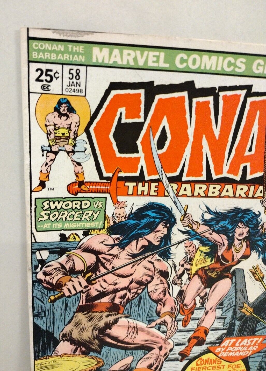 Conan (1974) Marvel Comic Belit 1st App Comic Set Giant Size #1 58 59 93 99 100