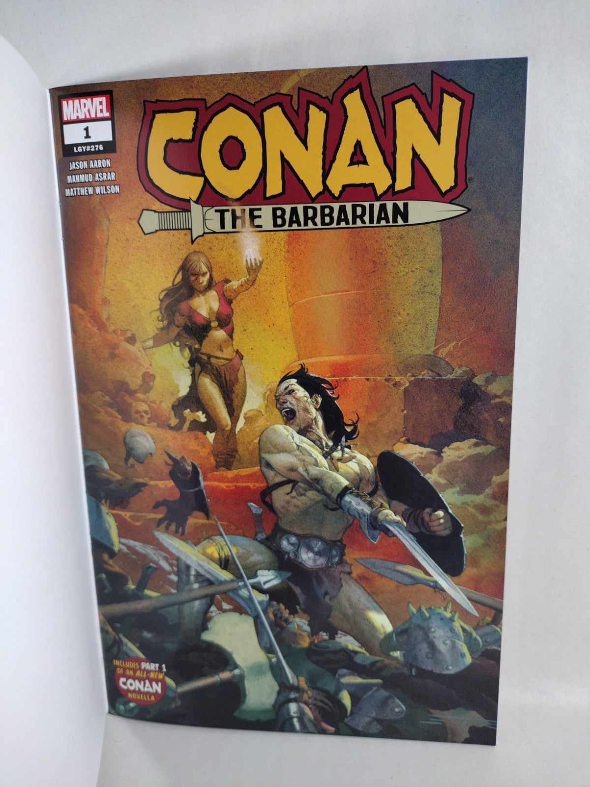 Conan The Barbarian #1 (2019) Marvel Comic Blank Sketch Cover New NM