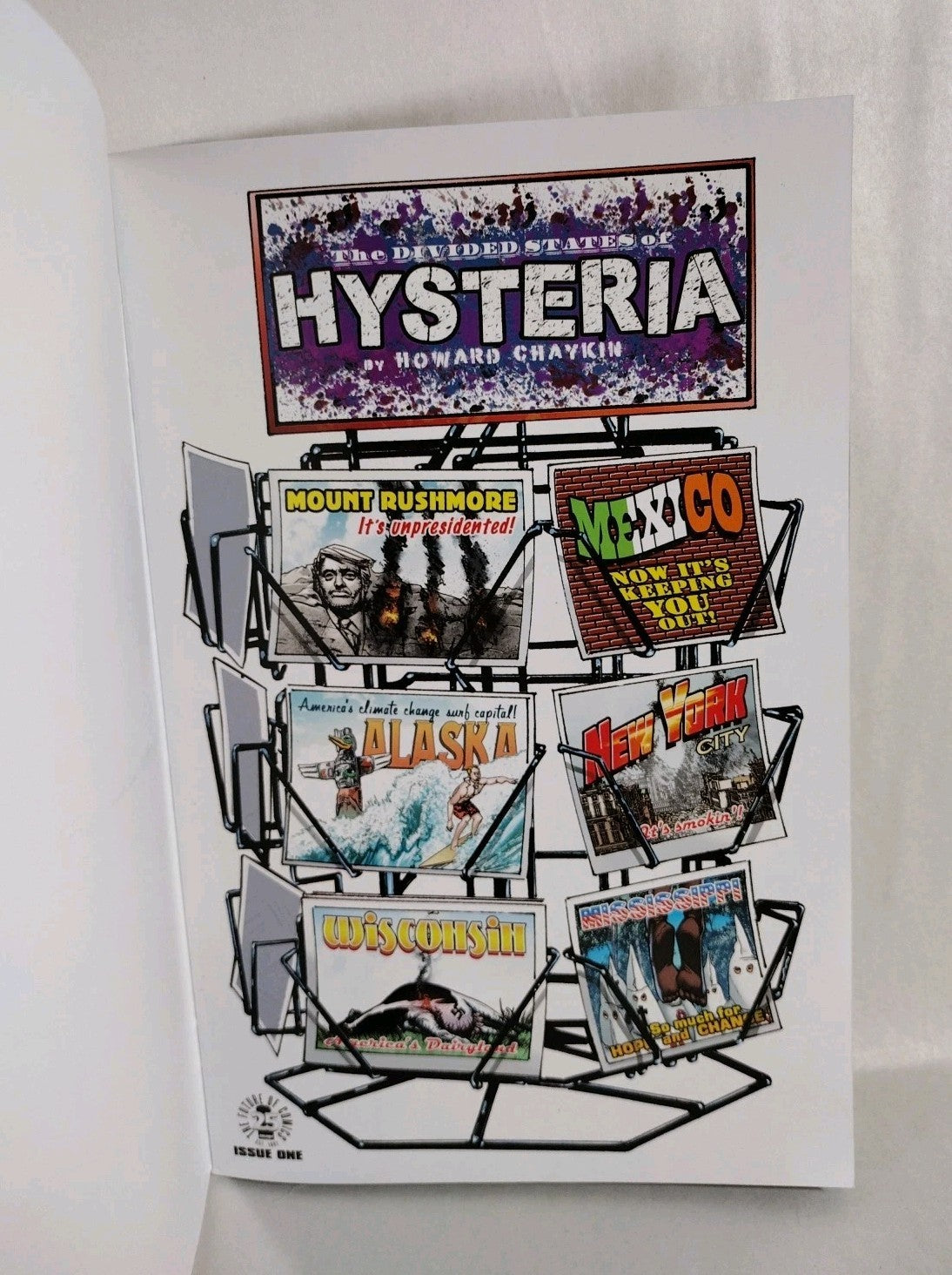 Divided States Of Hysteria 1 Image Comic Blind Box 25th Anniversary Blank Cover