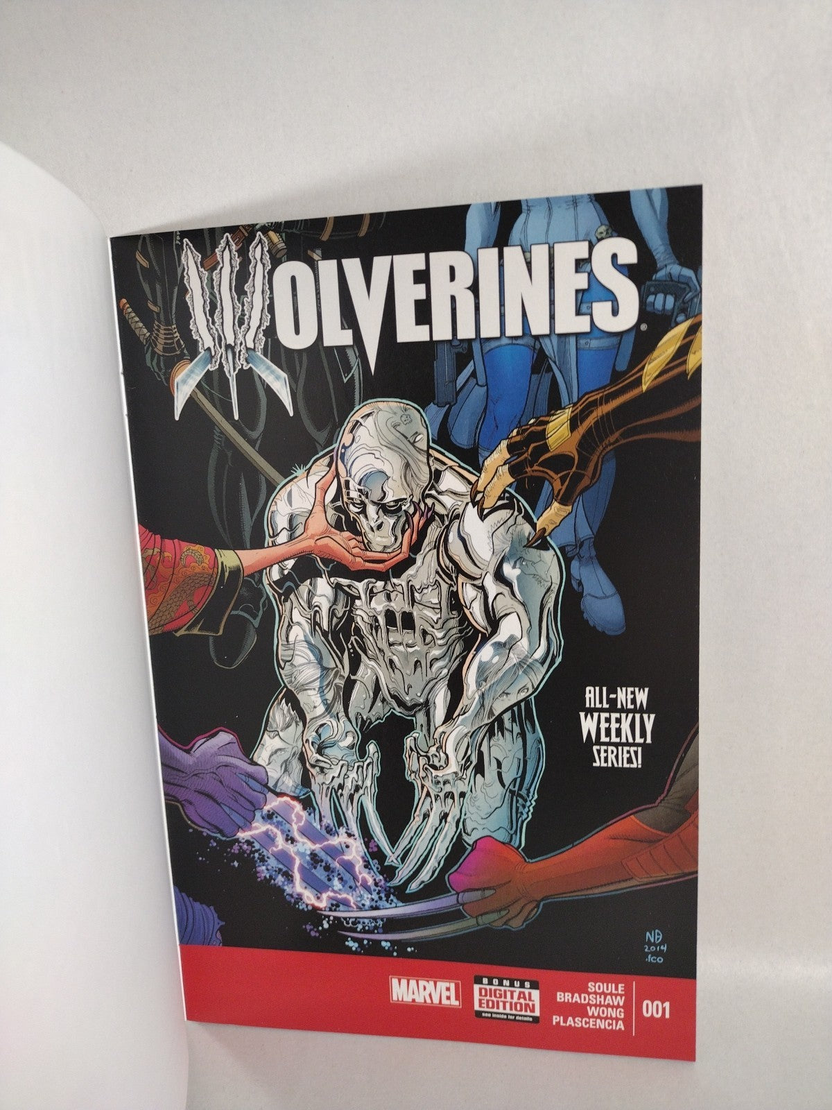 Wolverines #1 (2015) Marvel Blank Sketch Cover Variant Comic New NM