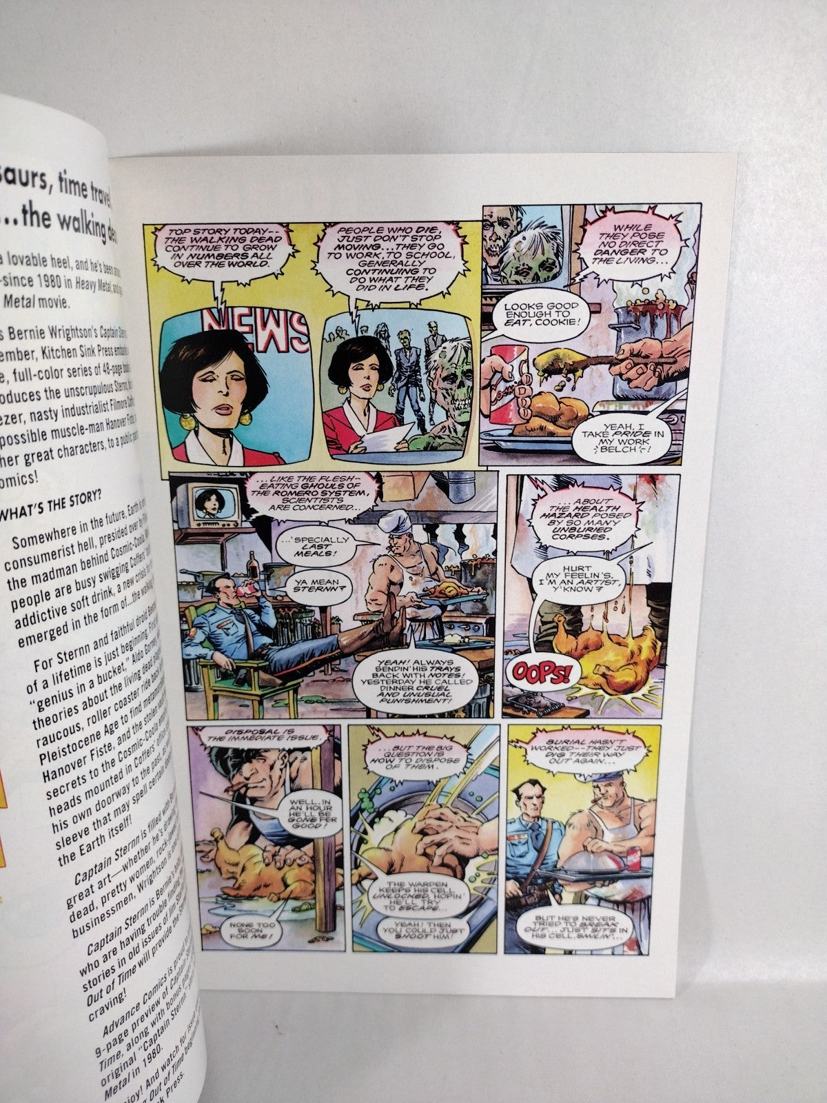 Captain Stern (1993) Comic Lot 1 2 3 Preview + Dreadstar #6 1st Aldo Gorney App