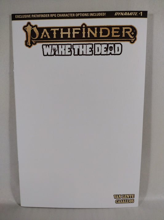 Pathfinder Wake Dead #1 (2023) Dynamite Blank Sketch Cover Variant Comic New NM