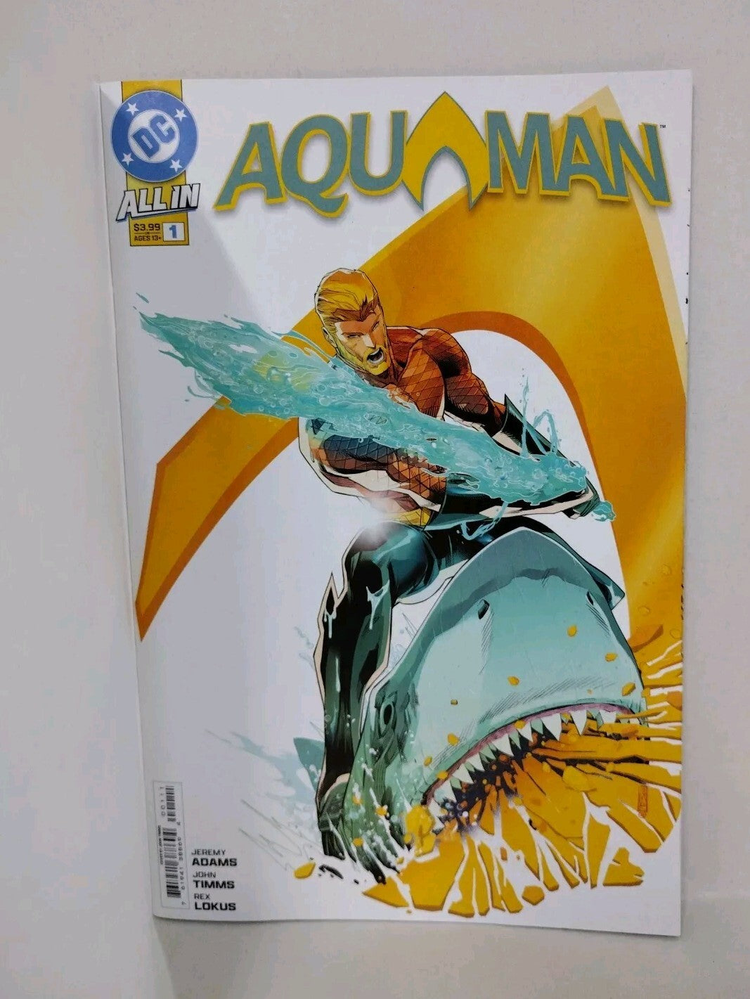 Aquaman 1 (2025) DC Comic Sketch Variant Cover W Original Dave Castr Art