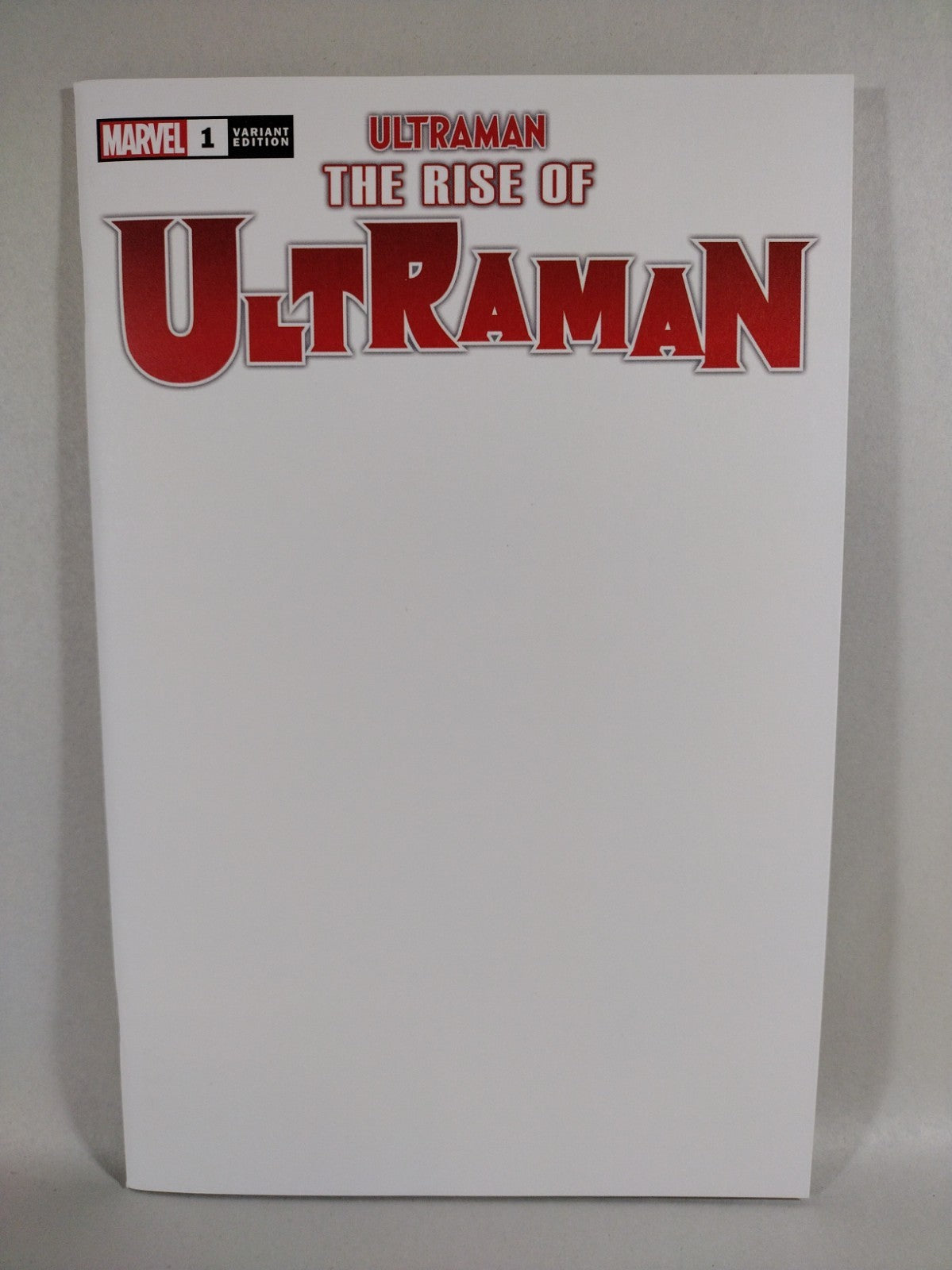 Rise of Ultraman #1 (2020) Marvel Blank Sketch Cover Variant Comic New NM