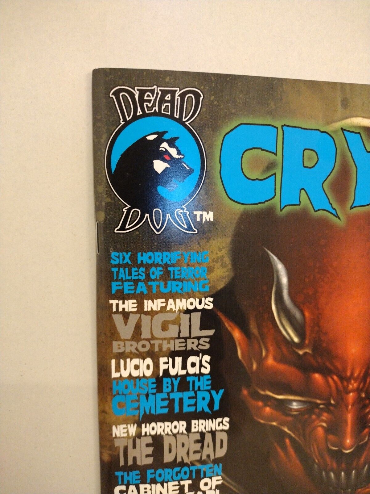 Cryptic Magazine #2 (2006) Dead Dog Slayer Sid Haig Signed Joe & Tim Vigil Cover