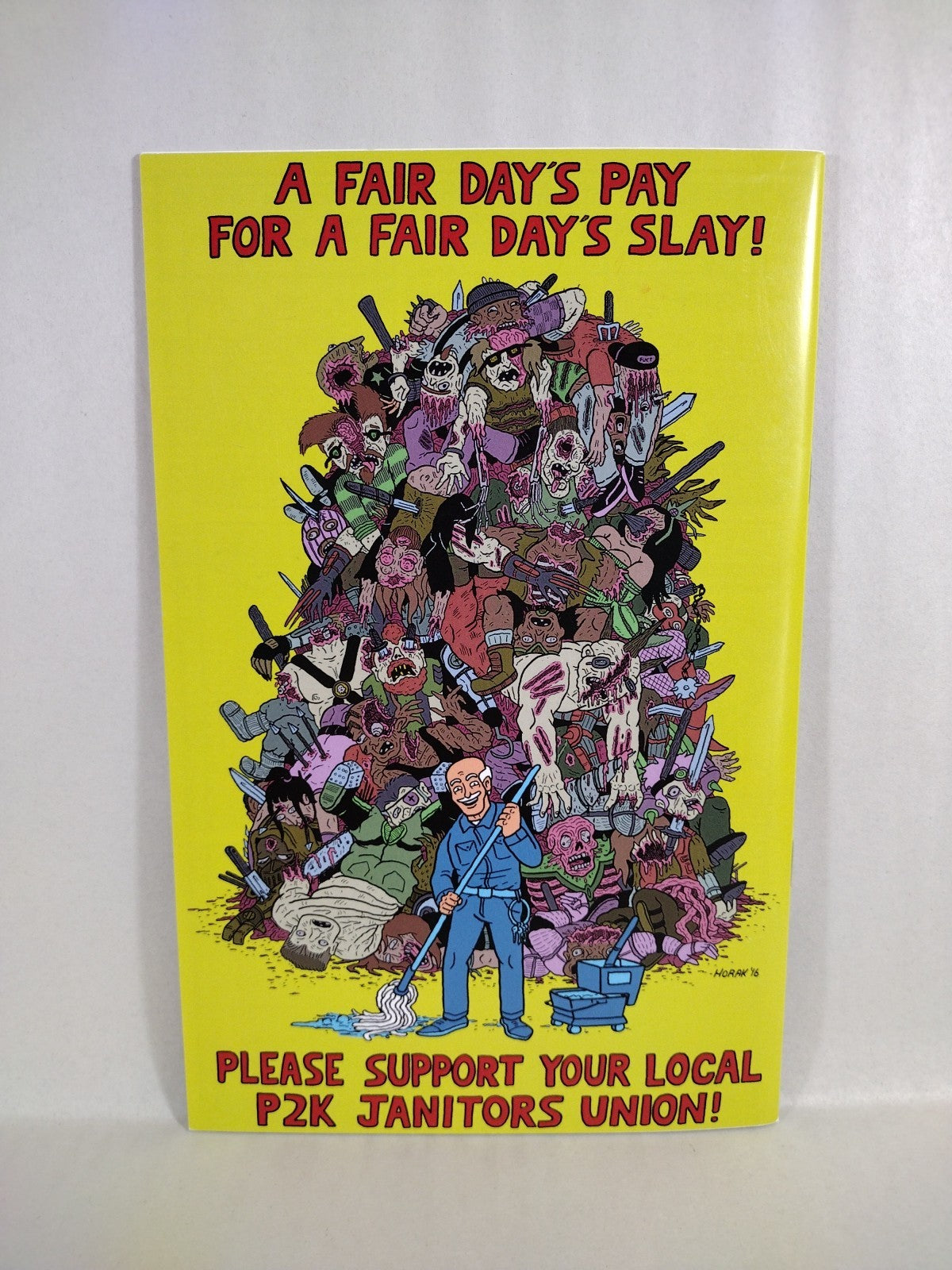 Punch To Kill 2015 1 Ashcan + 2 Pizza Party Comix Outlaw Comic Clarke Long Palm