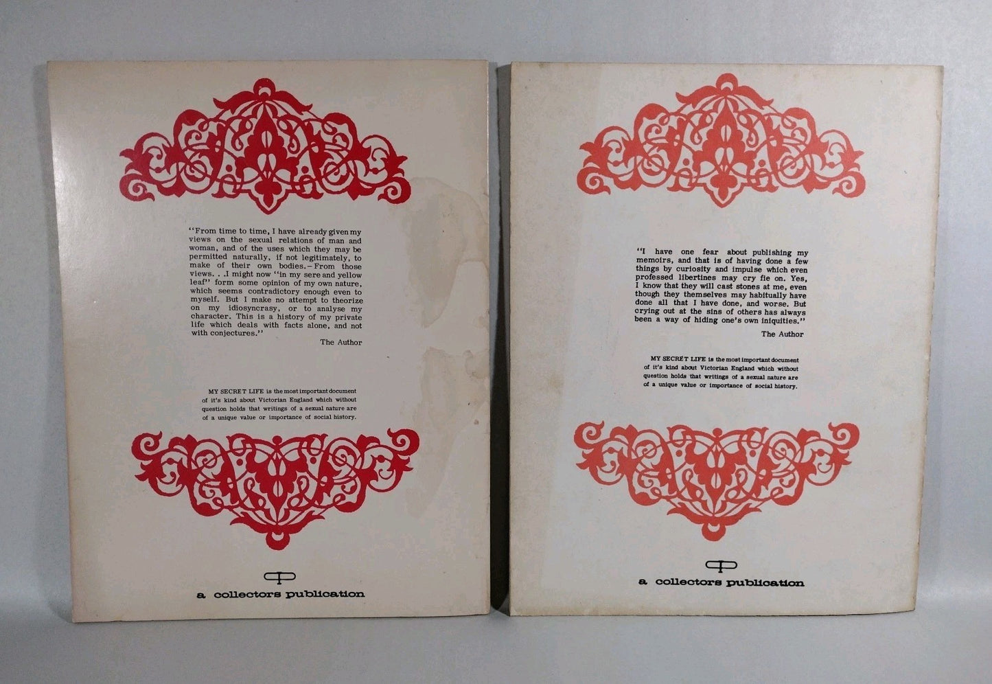 My Secret Life (1967) Magazine Lot Set #1-10 Reader Copies Collectors Pub