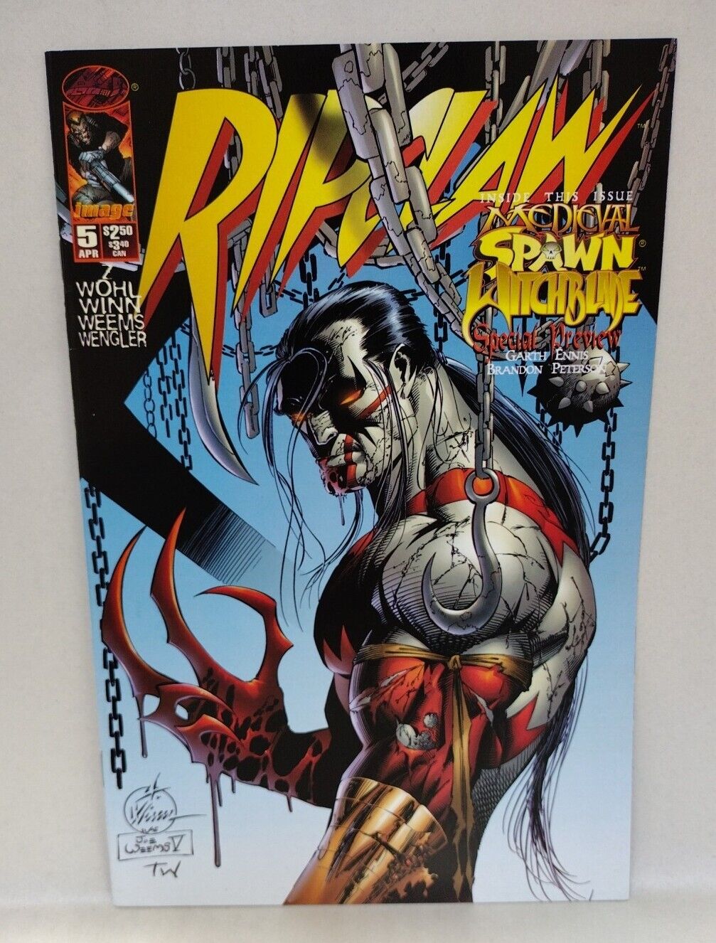 Ripclaw (1995) Image Top Cow Comic Lot Set 1 2 3 Special 1 Ongoing 1 3 4 5 6 