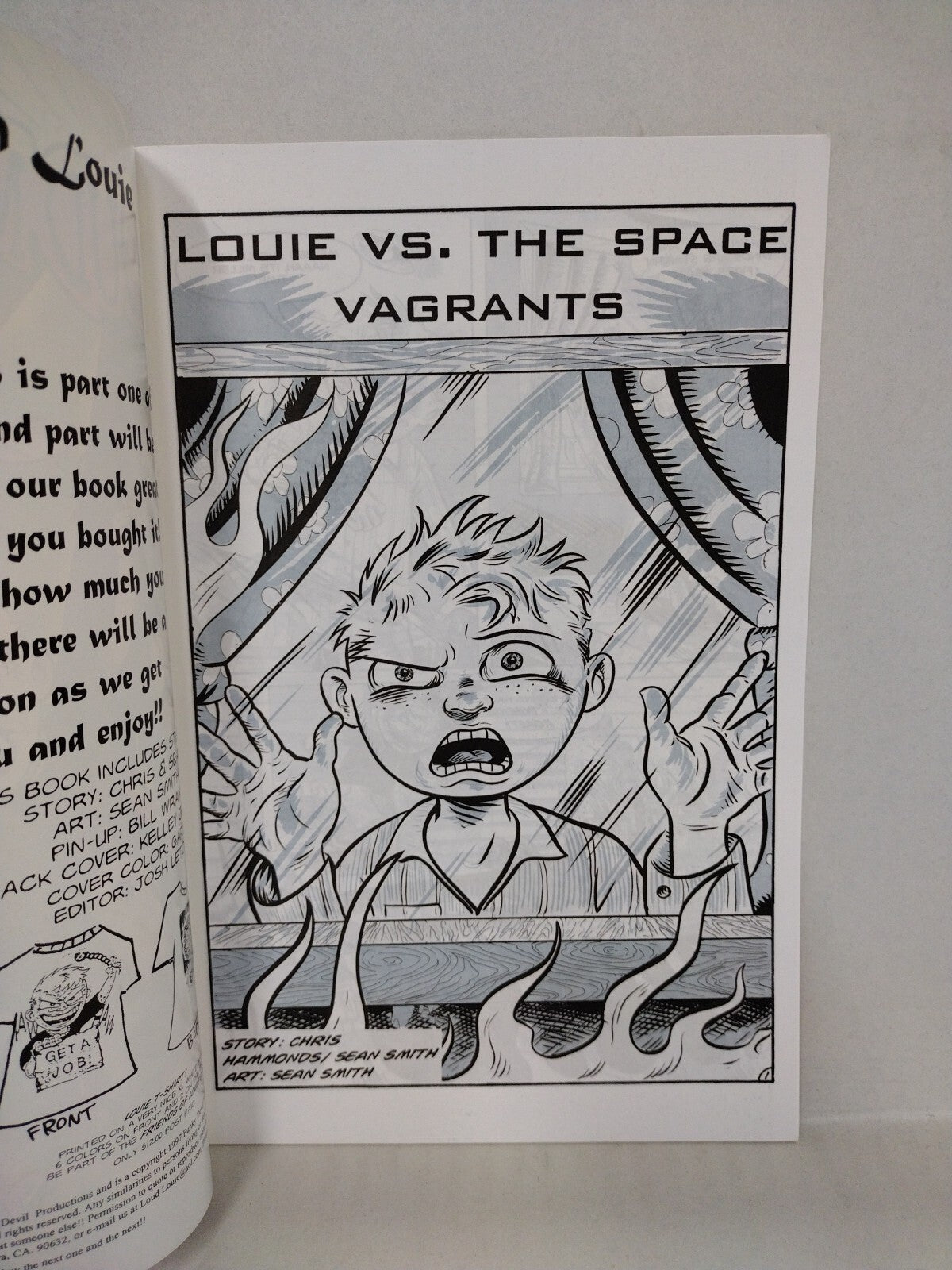Loud Mouth Louie (1997) Complete Funky Devil Underground Comic Series #1 2 3 4 0