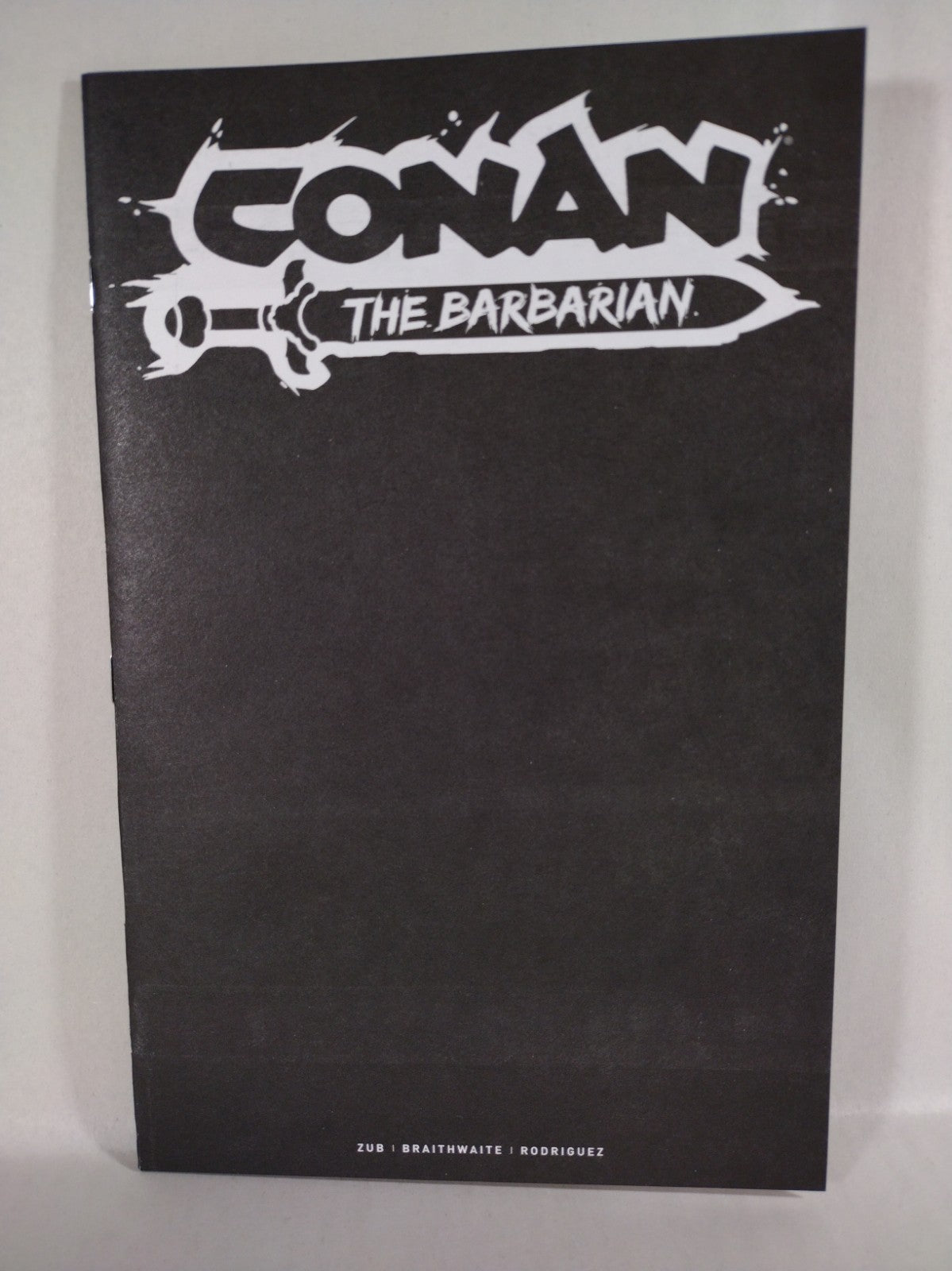 Conan The Barbarian #5 (2023) Titan Comics Blank Sketch Variant Cover NM