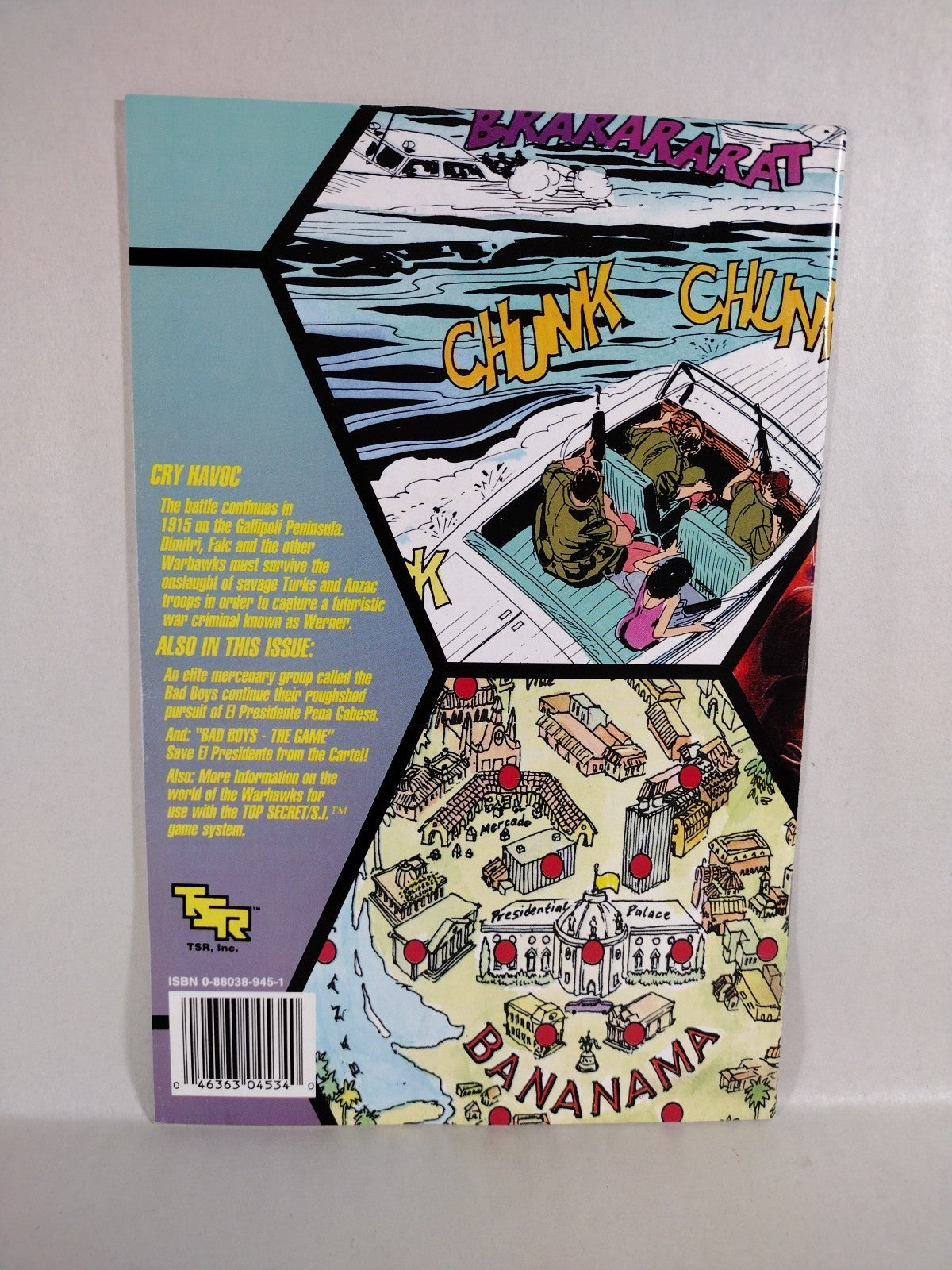WARHAWKS (1990) Complete TSR Comic Module Series #1 2 3 4 VF-NM
