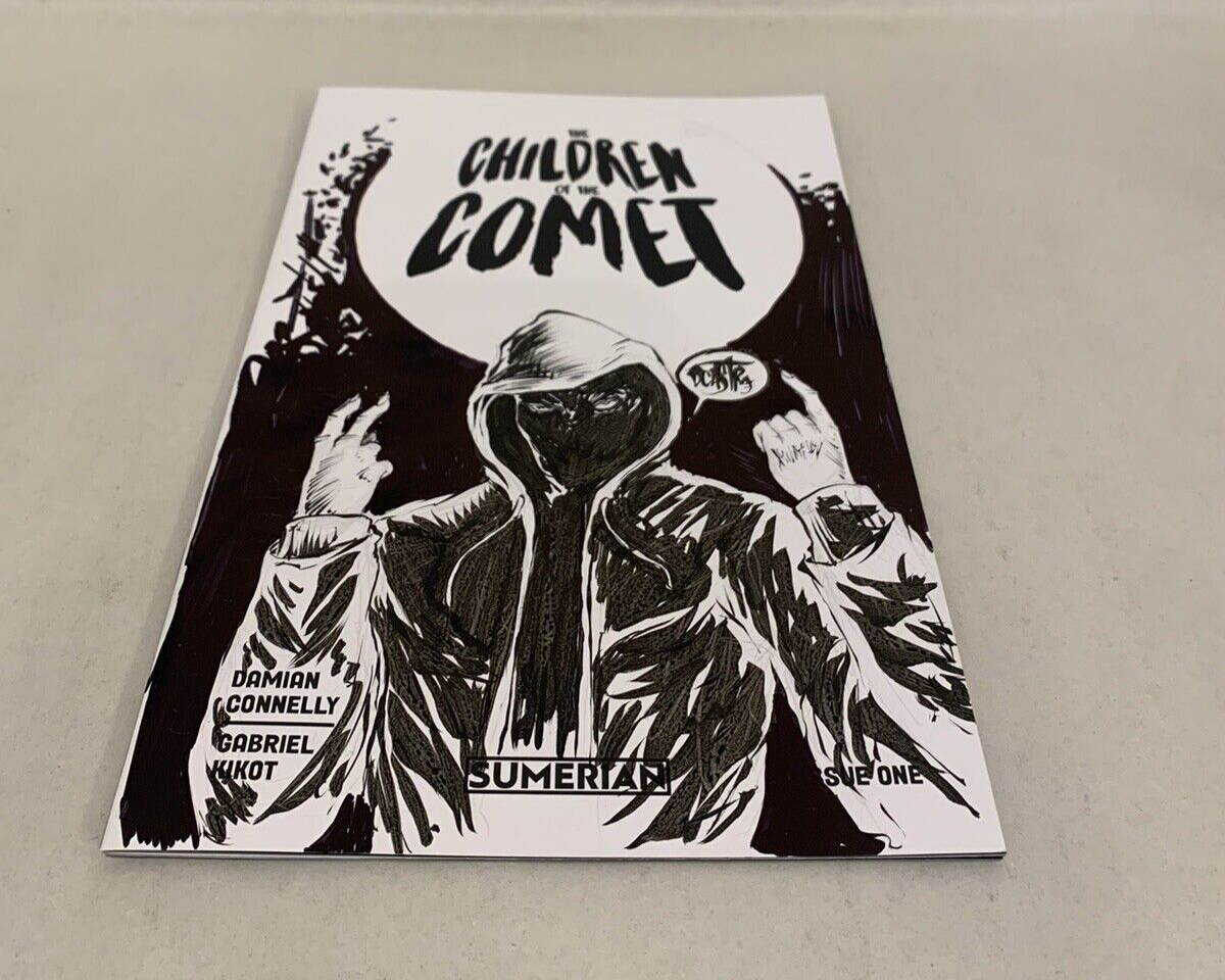 CHILDREN OF THE COMET #1 Blank Variant Cover Comic 2023W Original Art Dave Castr