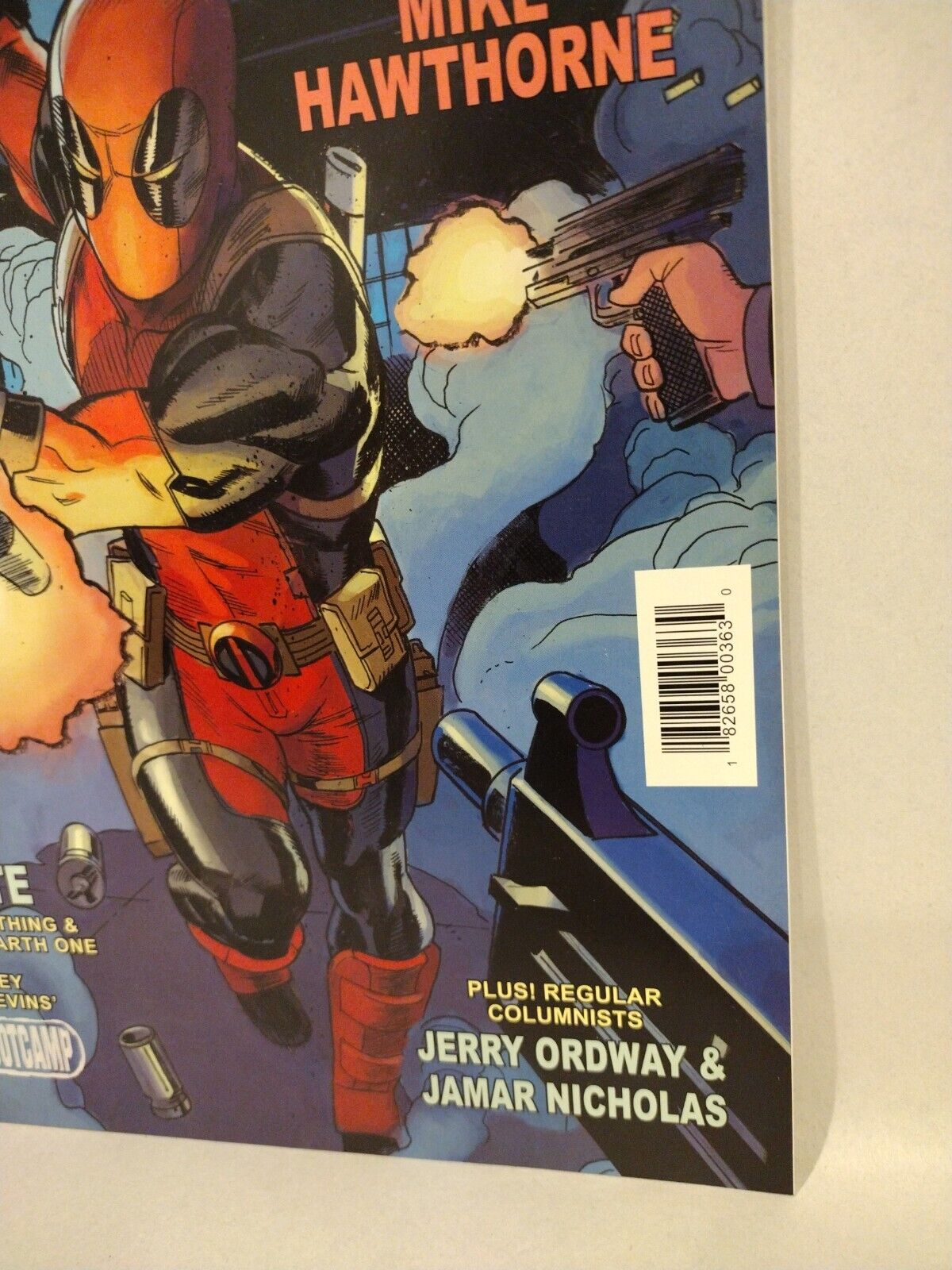 DRAW! Magazine #36 (2020) Two Morrows Mike Hawthorne Feature Deadpool Cover New