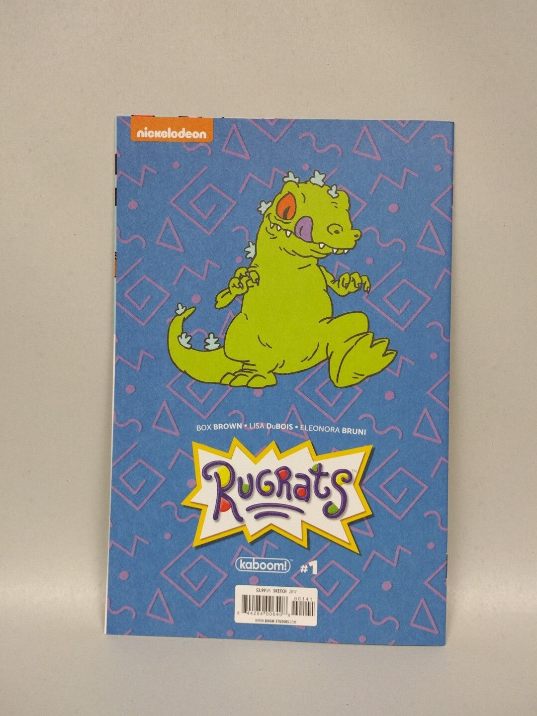 RUGRATS #1 (2017) Boom Studios Sketch Cover Variant Comic W Original DCastr Art