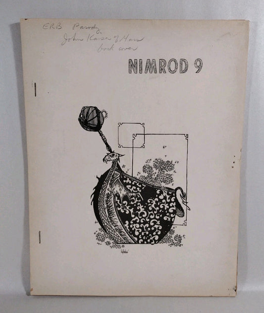 Nimrod #9 (1968) Blackjack Press California Fanzine Lynn Pederson Cover Art
