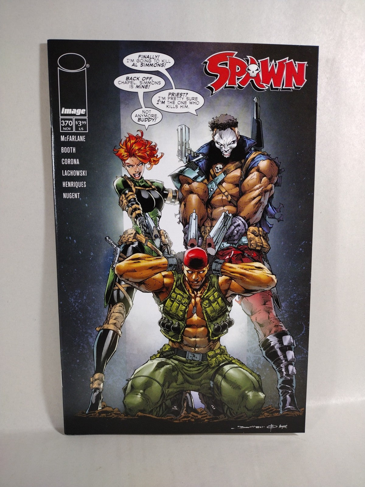 Spawn #370 (2025) Image Comic Brett Booth Youngblood Variant Set NM