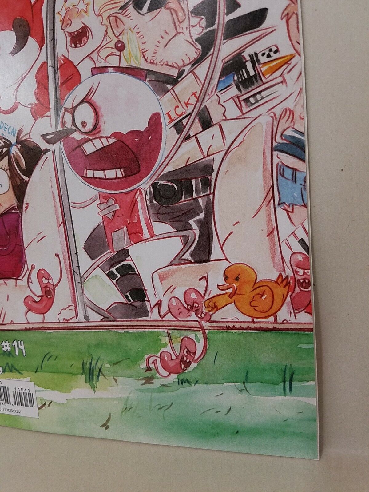 Regular Show #14 (2014) Dustin Nguyen Retailer Variant NM Cartoon Network Comic