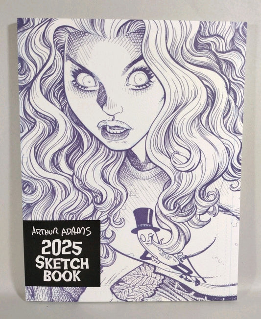 Arthur Adams 2025 Sketchbook Signed Essential Sequential