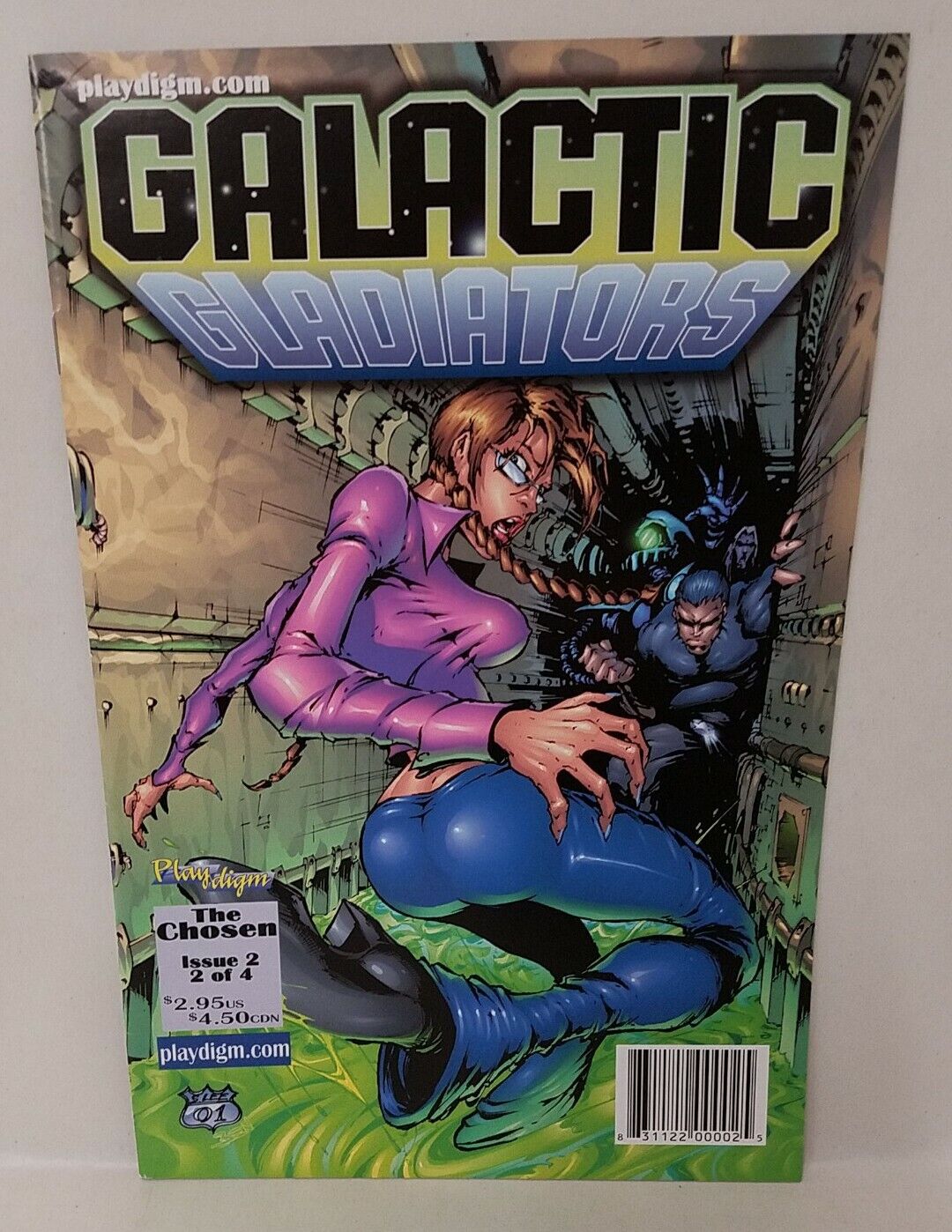 Galactic Gladiators (2000) Complete Comic Set #1 2 3 Scott Lee Sanford Tuey 