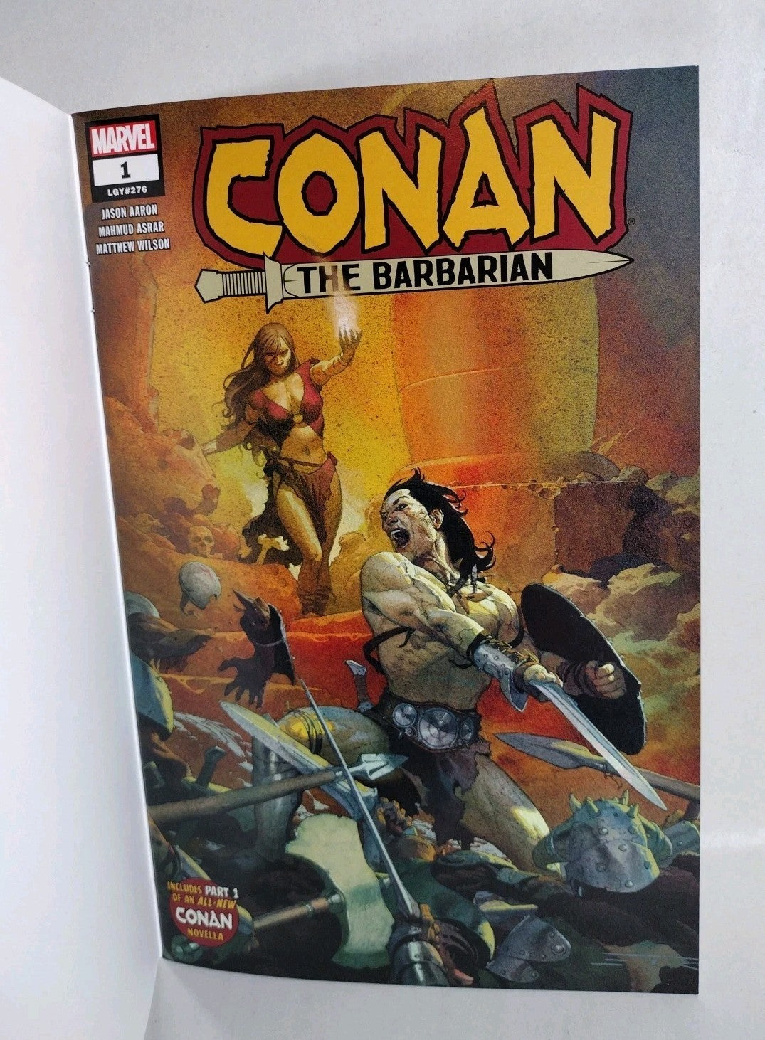 Conan The Barbarian #1 (2019) Marvel Comic Blank Sketch Cover New NM