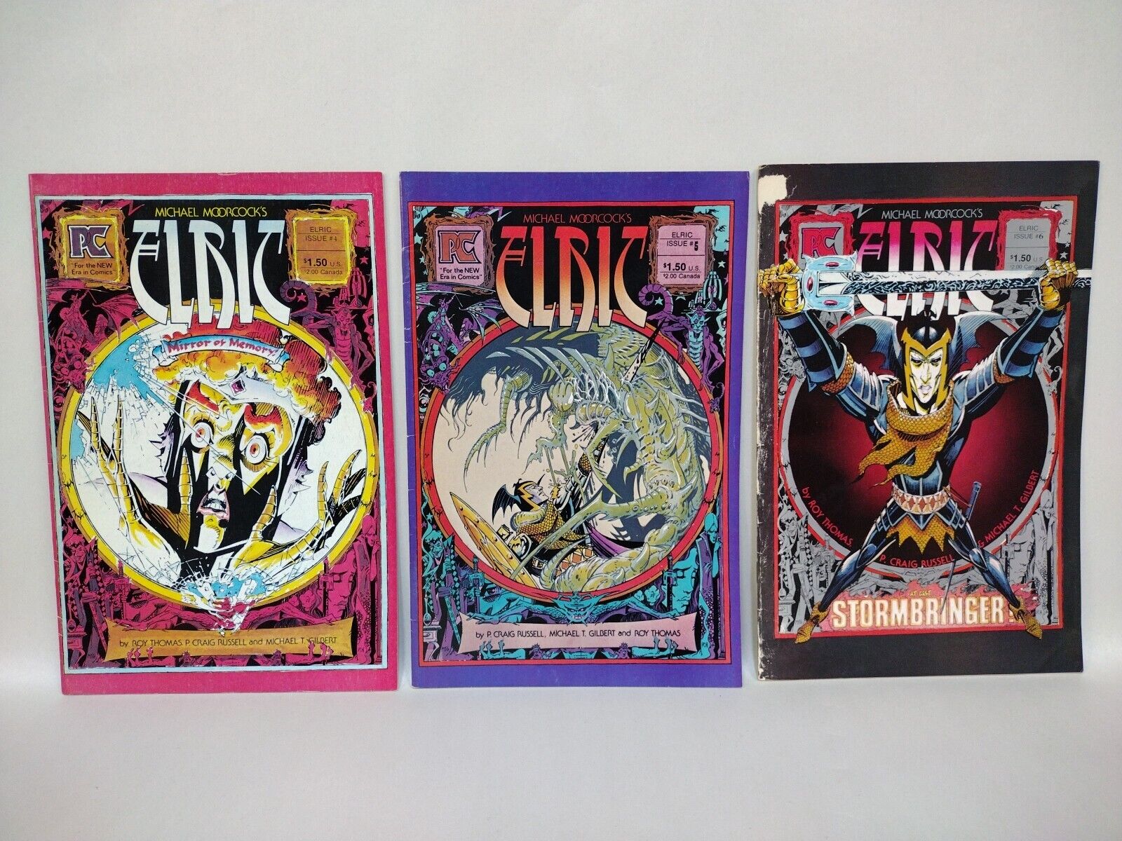 Michael Moorcock Elric (1983) PC Comic Reader Set 26 Issue Low Grade Lot