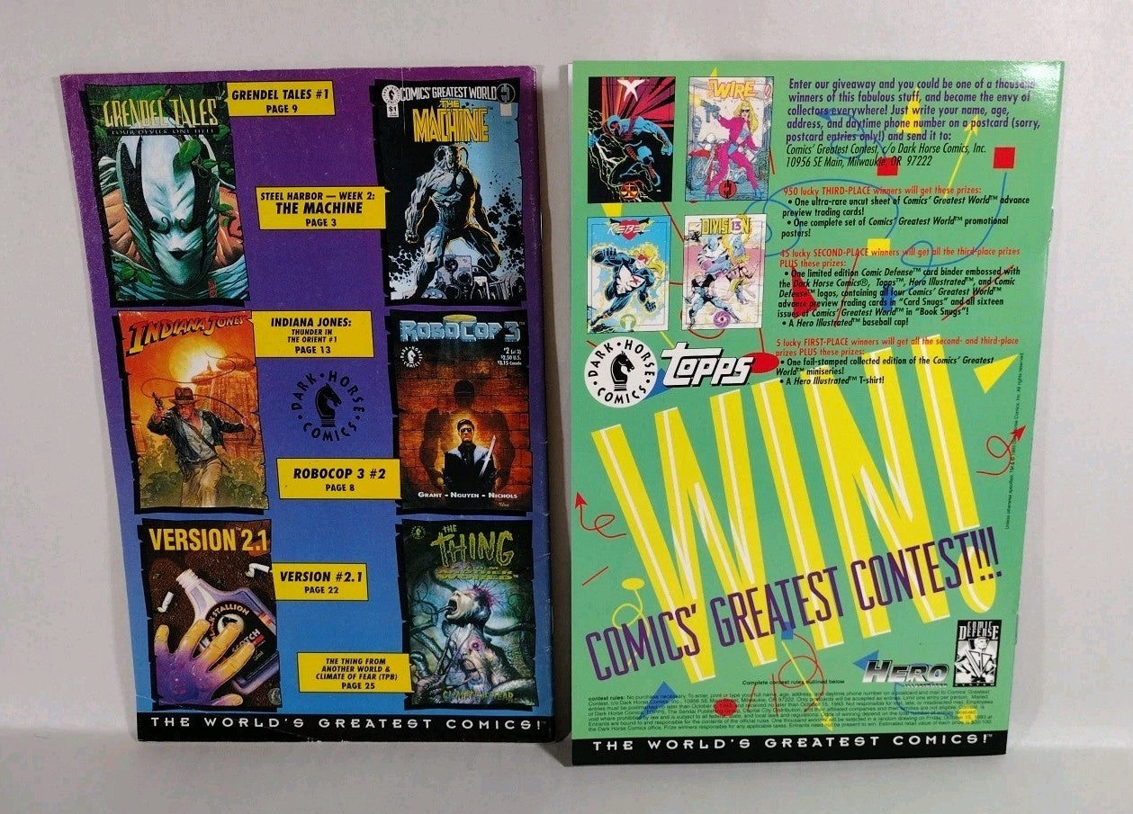 Barb Wire (1994) Dark Horse Comic Lot #1 2 3 4 5 + Insider 20 CGW Week 1