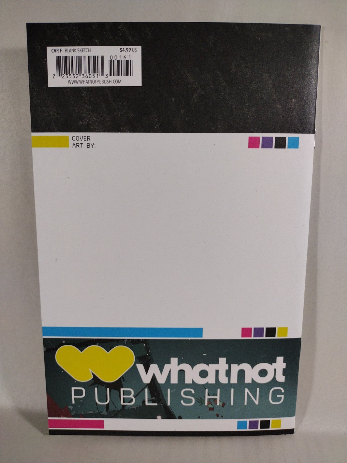 Liquid Kill #1 (2023) Whatnot Blank Sketch Cover Comic New NM