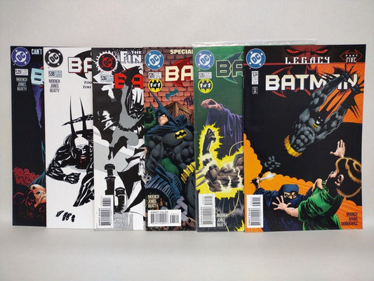 Batman (1996) DC Comic Lot Set 534 535a 535b 536 538 539 Kelly Jones VF-NM