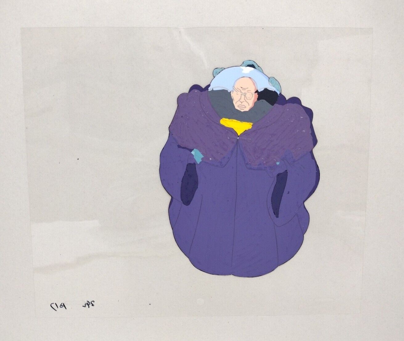 Street Sharks (1996) Original Animation Production Cel EP 38 W Dr Piranoid