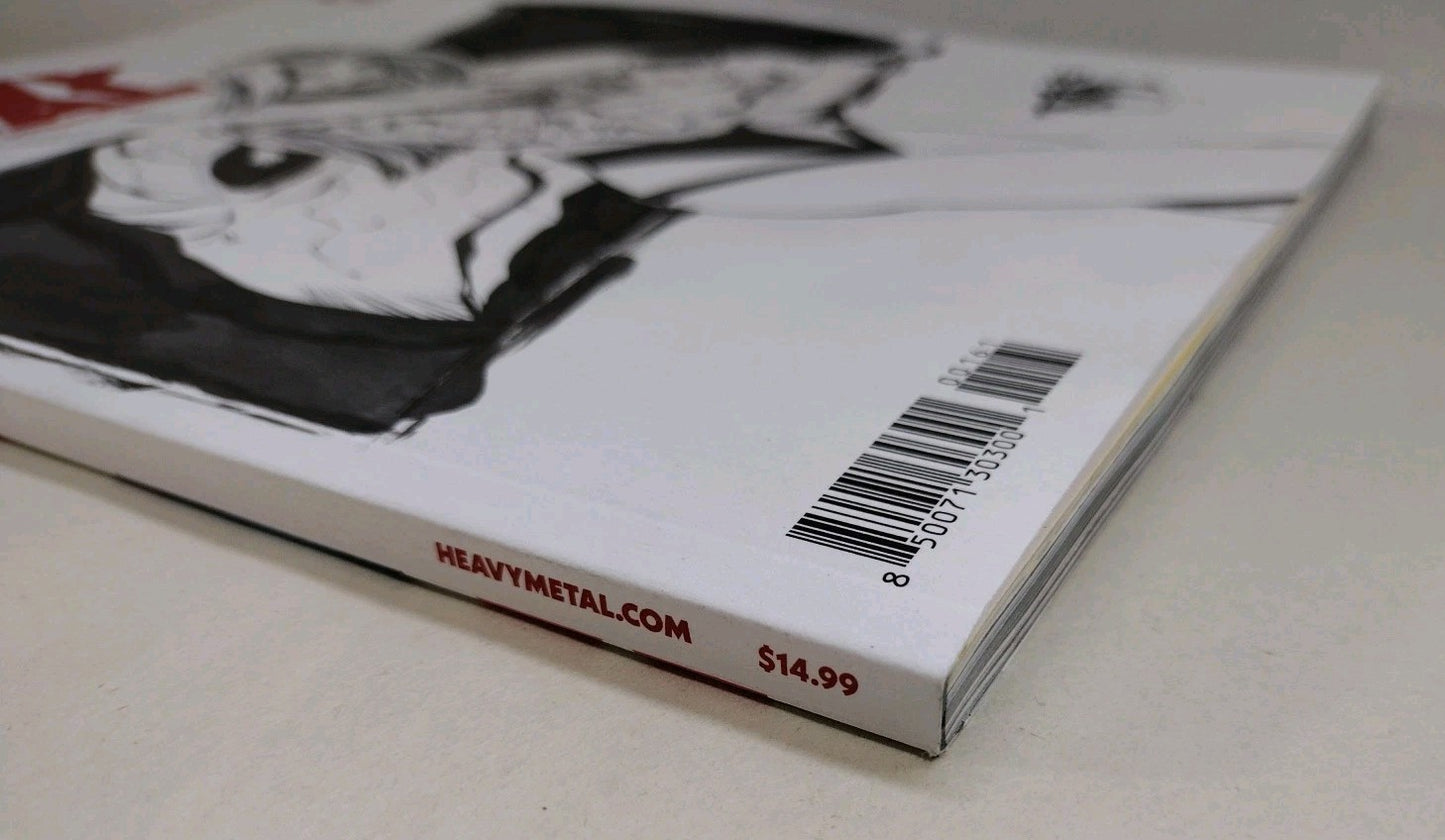 Heavy Metal Magazine #1 (2025) Sketch Cover Variant Comic W Original DCastr Art