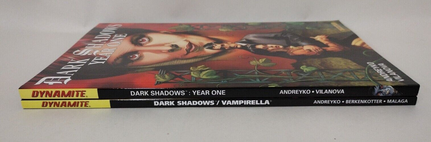 DARK SHADOWS (2014) Dynamite Ent TPB Lot Set Vampirella Banabas Collins New SC