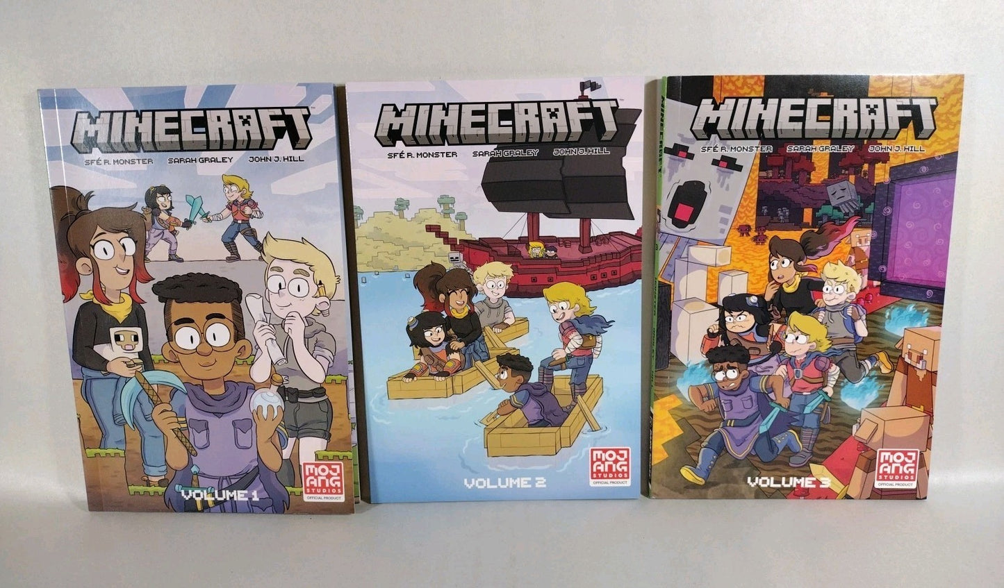Minecraft (2021) Dark Horse Lot Vol 1 2 3 TPB SC SFÉ R Monster Sarah Graley New