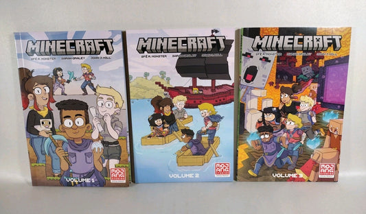 Minecraft (2021) Dark Horse Lot Vol 1 2 3 TPB SC SFÉ R Monster Sarah Graley New