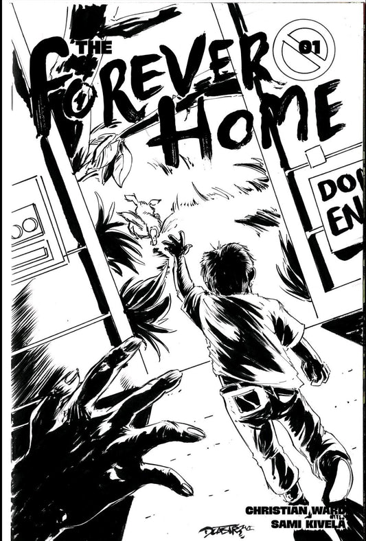 Forever Home #1 (2026) Oni Press Sketch Cover W Original Dave Castr Art