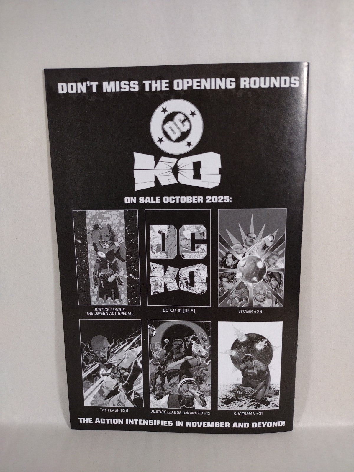 DC KO #1 (2025) SDCC Exclusive Ashcan Special Edition Preview Scott Snyder VF-NM