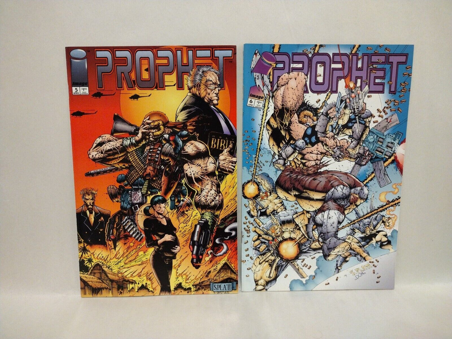 Prophet Vol. 1 (1993) Image Comic Set #1-8 War Games Pt 1 2 3  1st Crypt Splatt