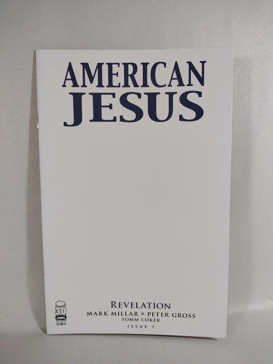 American Jesus Revelation #1 (2022) Image Comic Blank Variant Cover Comic NM