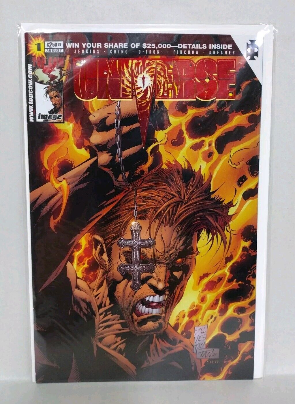 Universe (2001) Complete Image Top Cow Comic Set #1 DF Variant 2 3 4 5 6 7 8 