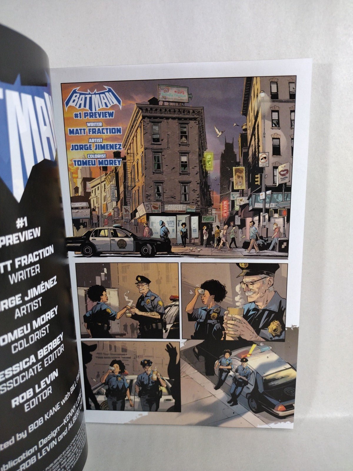 Batman #1 (2025) SDCC Exclusive Ashcan Special Edition Preview Matt Fraction NM