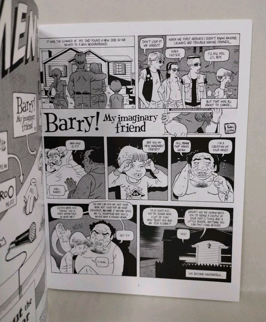 MOMENTO! Comics By Matias San Juan (2015) Kilgore Books Underground Mini-Comic