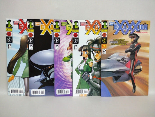 Cannon God Exaxxion (2001) Dark Horse Proteus Manga Comic Lot #1 2 3 4 5 NM