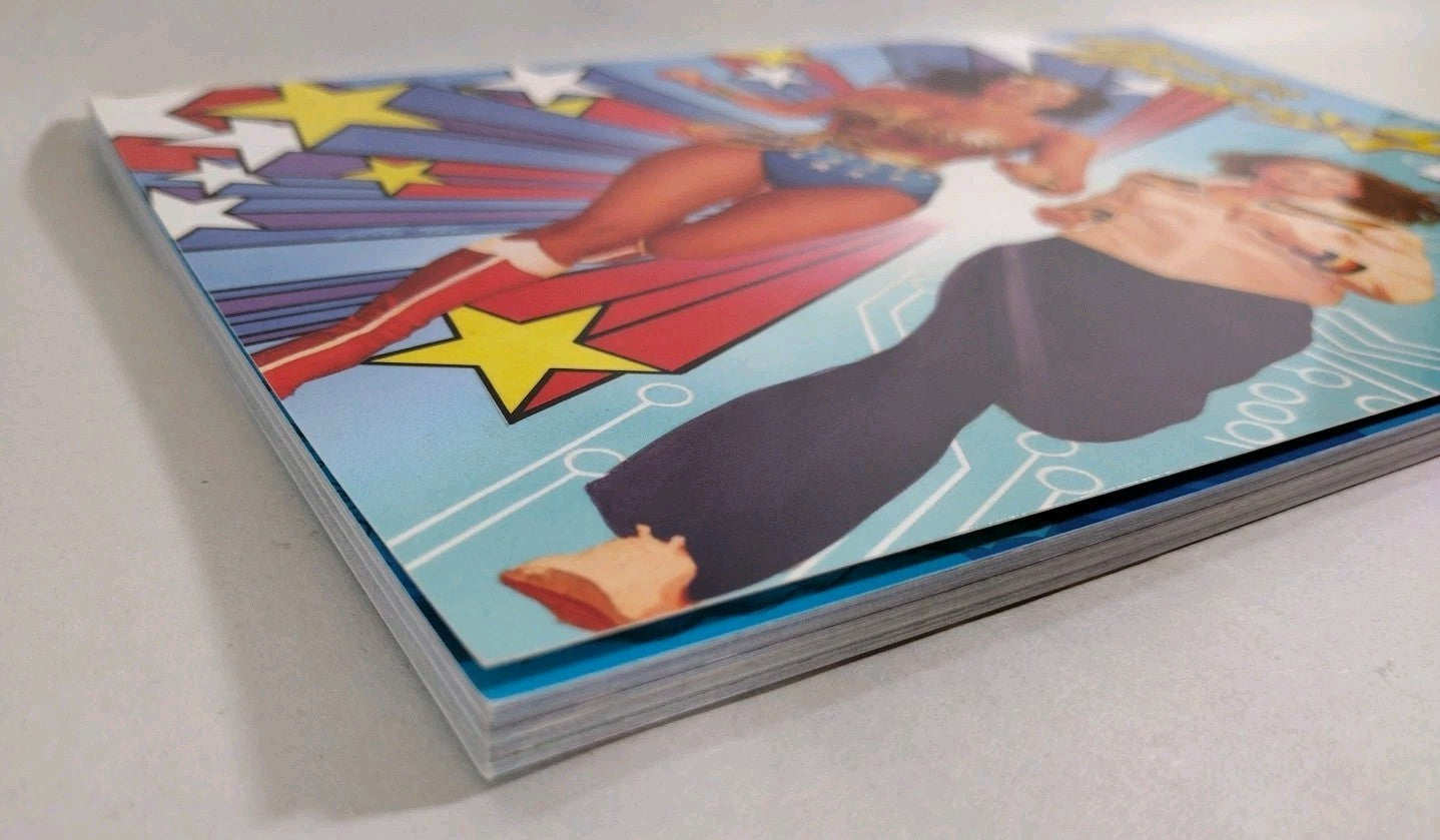 Wonder Woman '77 Meets The Bionic Woman (2017) Dynamite TPB Alex Ross Cover New