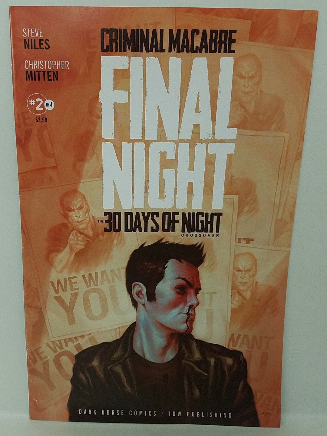 Criminal Macabre Final Night (2013) 30 Days Of Night XOver IDW Comic Lot #2 3 4 
