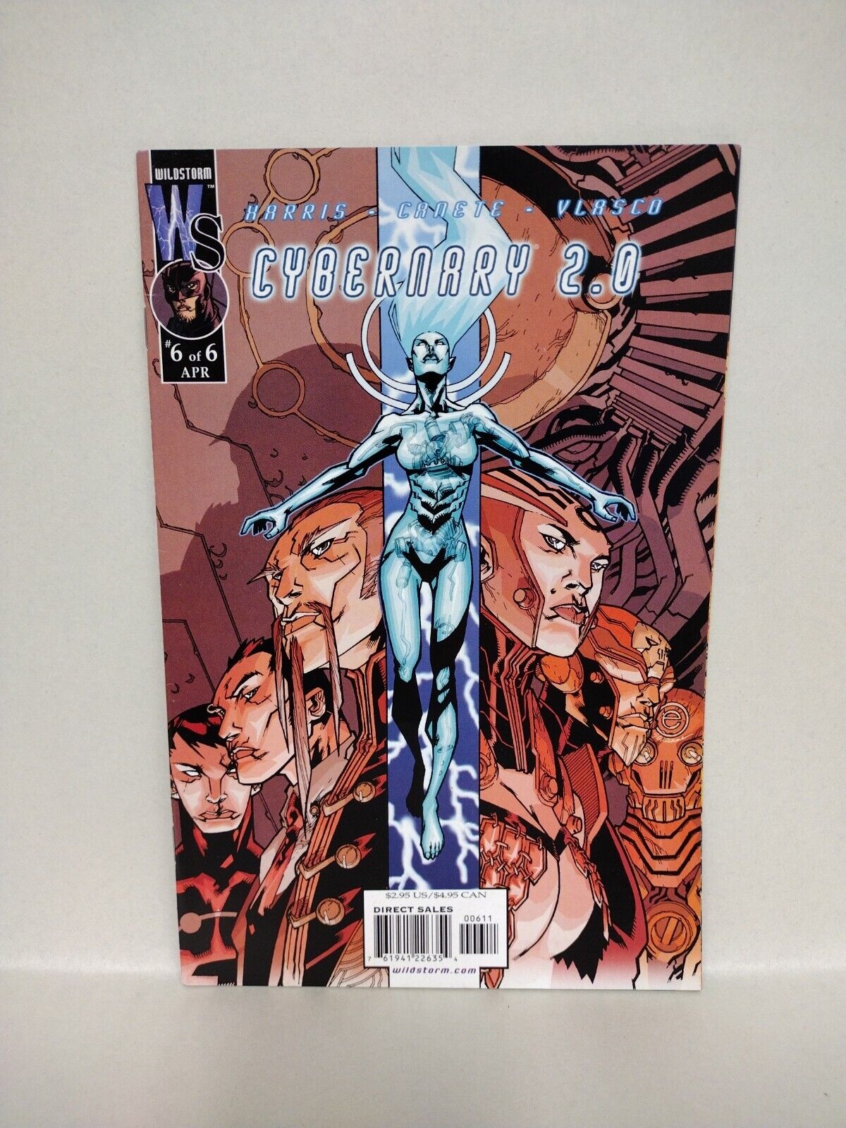 Cybernary 2.0 (1995) Complete Wildstorm Comic Lot Set #1 2 3 4 5 6 Eric Canete